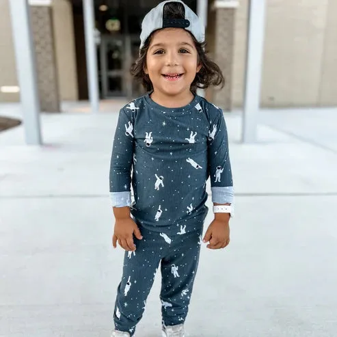 Astronauts Ribbed Two-Piece Set