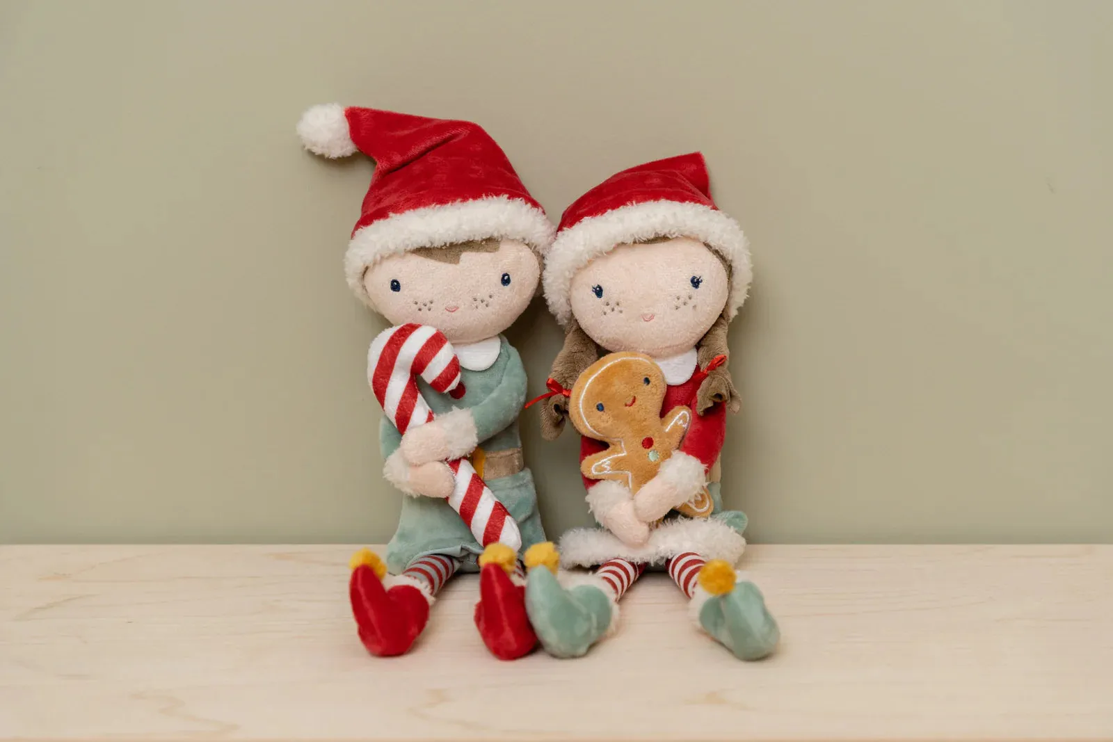 Cuddle Doll Christmas Rosa - 35cm