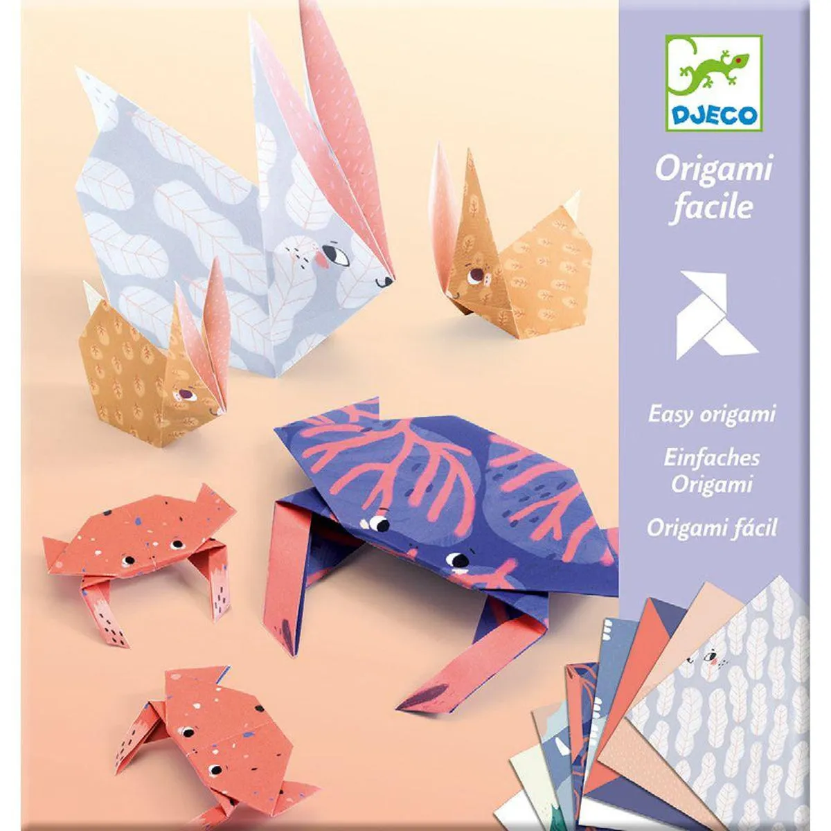 Djeco origami family's kit