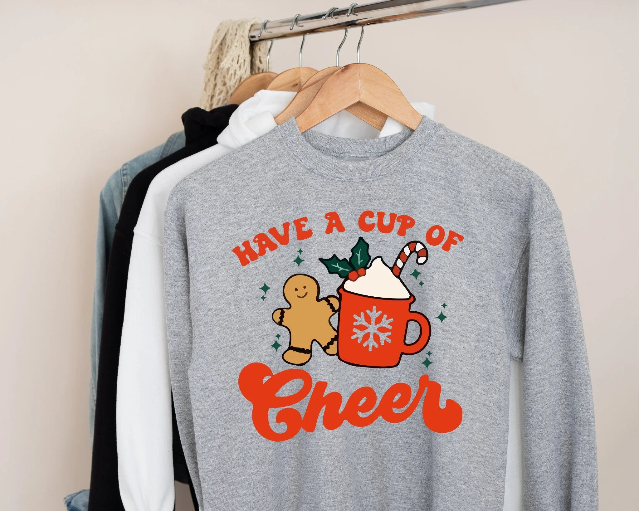 Have a cup of chrisstmas cheer shirt,Christmas Shirt,It is the Most Wonderful Time Of The Year,Matching Family Pajamas,Family Matching Tee
